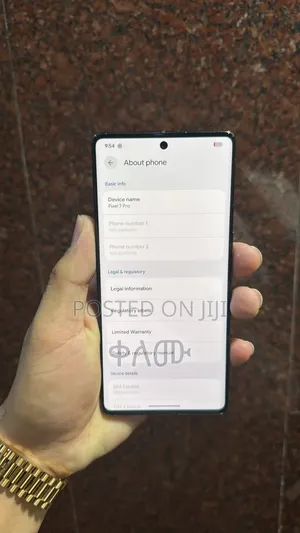 Google Pixel 7 Pro 256 GB Black