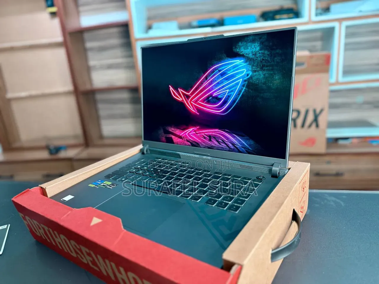 New Laptop Asus ROG Strix G16 16GB Intel Core i7 SSD 1T