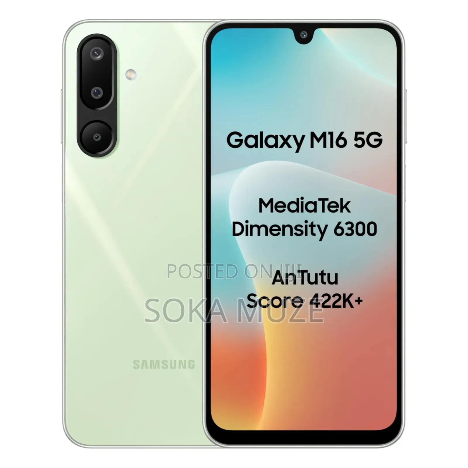 Samsung Galaxy M16 128 GB White