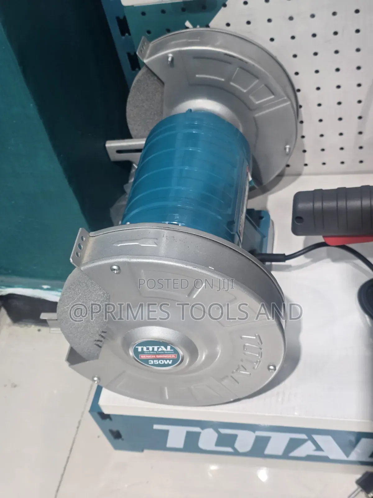 TOTAL Bench Grinder Double Wheel Grinder Workshop Grinding Machine