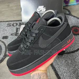 Nike Air Force 1 Low Black/Red