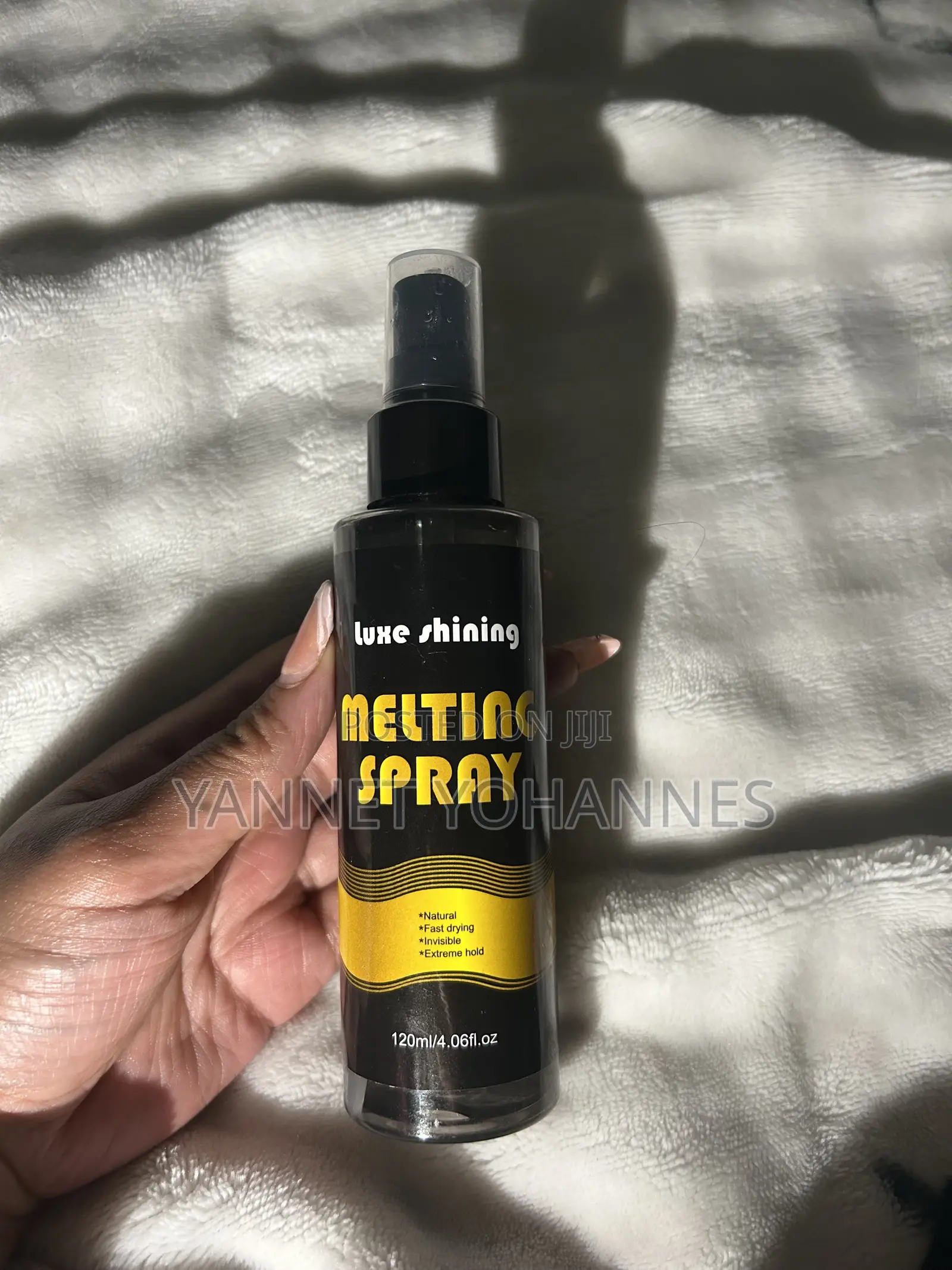 Luxe Shining Melting Spray 120ml – Strong Hold Lace Wig Spray