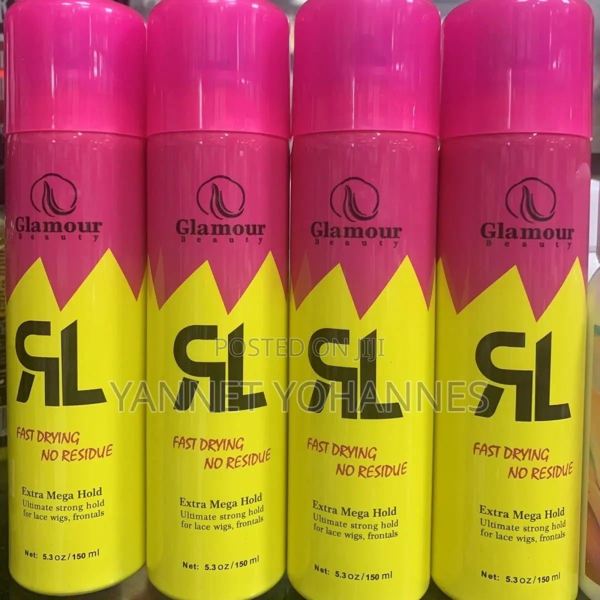 Glamour Beauty Extra Mega Hold Lace Wig Frontal Spray – 150ml