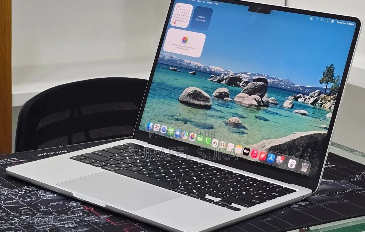 New Laptop Apple MacBook Air 2024 M3 16GB Apple M3 SSD 256GB