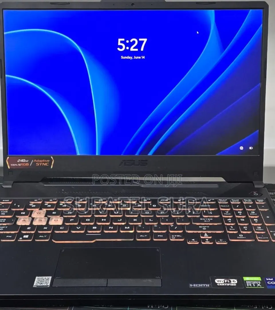 New Laptop Asus TUF Gaming F15 16GB Intel Core i9 SSD 512GB