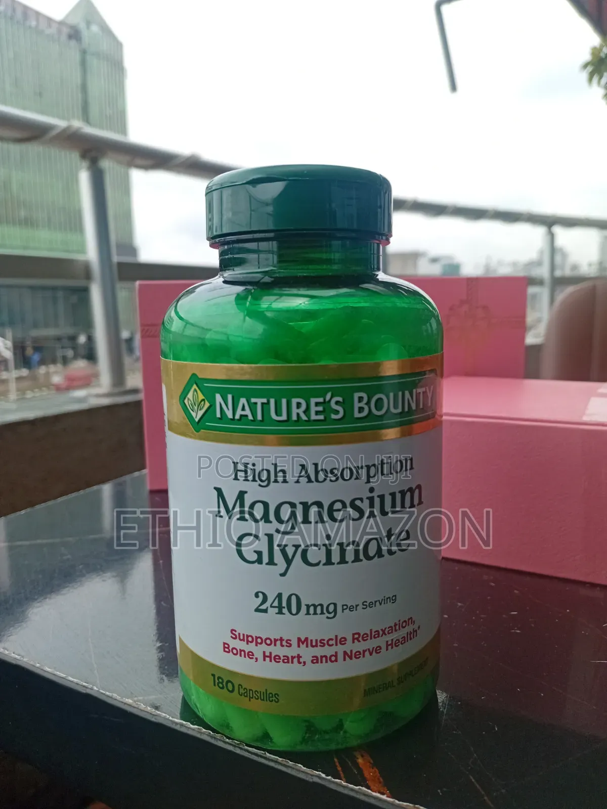 High Quality Magnesium Glycinate 240mg (180 Capsules)