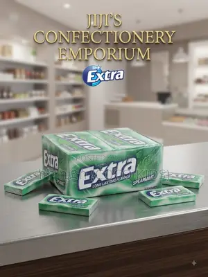 Wrigley's Extra Spearmint Chewing Gum - Full Box (Long Lasting Flavor)