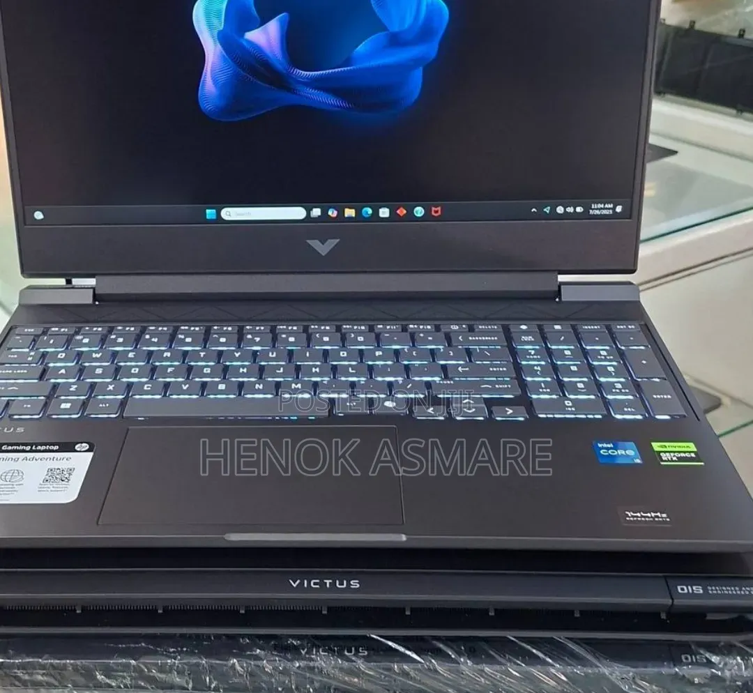 New Laptop HP Victus 15 16GB Intel Core i5 SSD 512GB