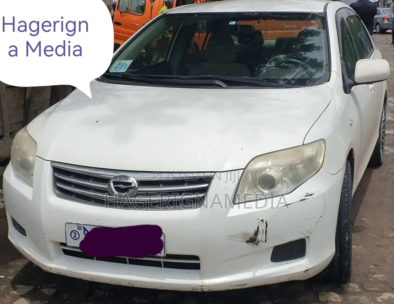 Toyota Axio 2010 White