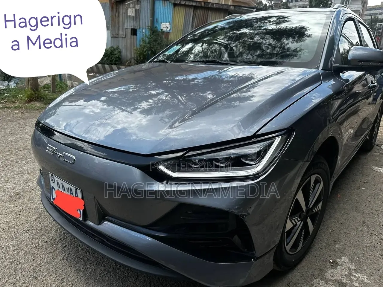 BYD E2 43 kWh 94 hp FWD 2024 Gray