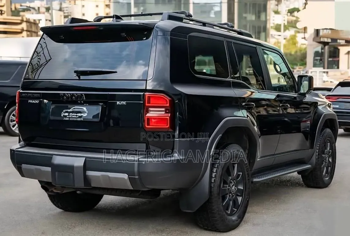 New Toyota Land Cruiser Prado 2024 Black