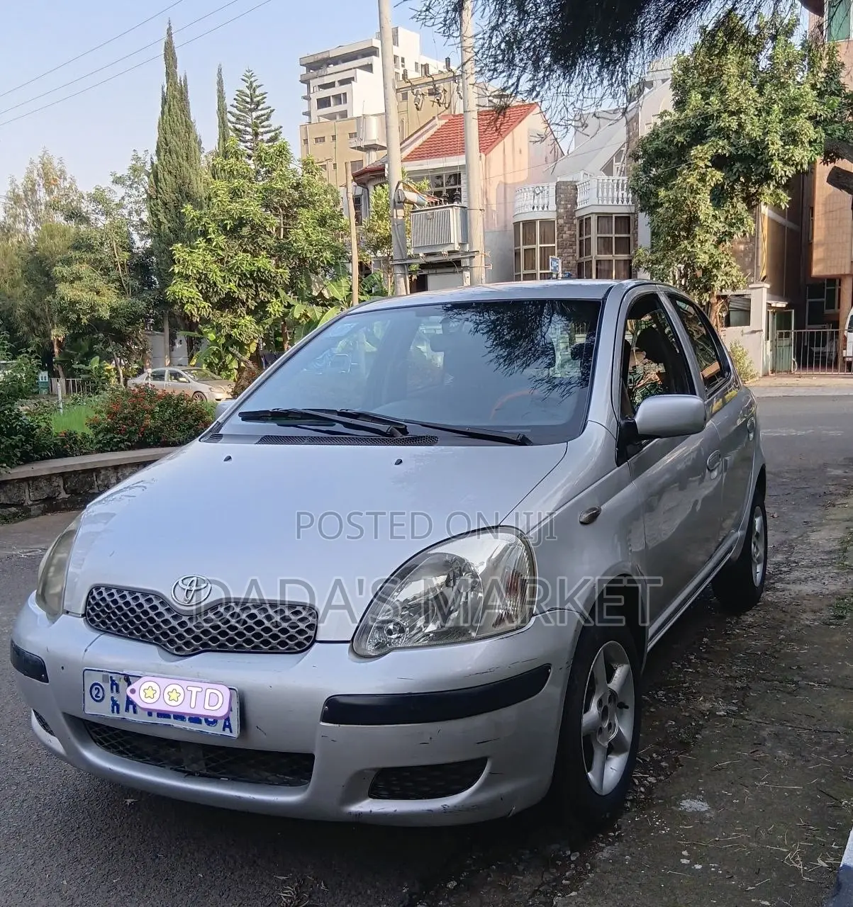 Toyota Vitz 2004 Gray