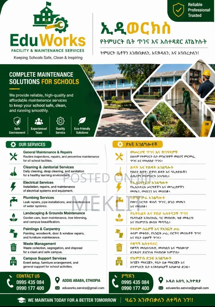 Repairs and Maintenance Service