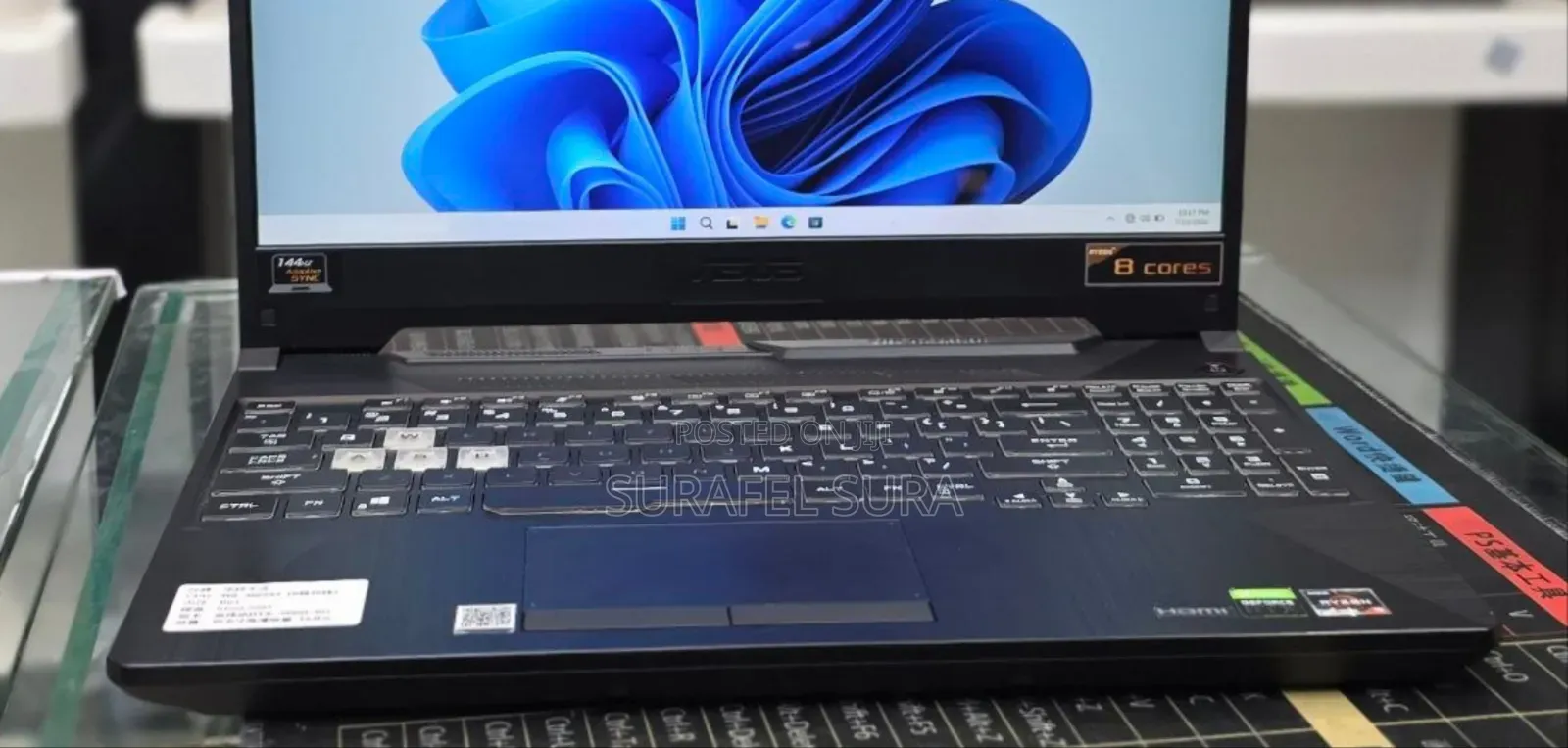New Laptop Asus TUF Gaming F15 16GB AMD Ryzen 9 SSD 512GB