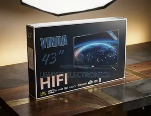 Vinda TV 43" Smart Android TV – Double Glass | Japan | New 2026