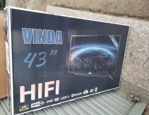 Vinda TV 43" Smart Android TV – Double Glass | Japan | New 2026