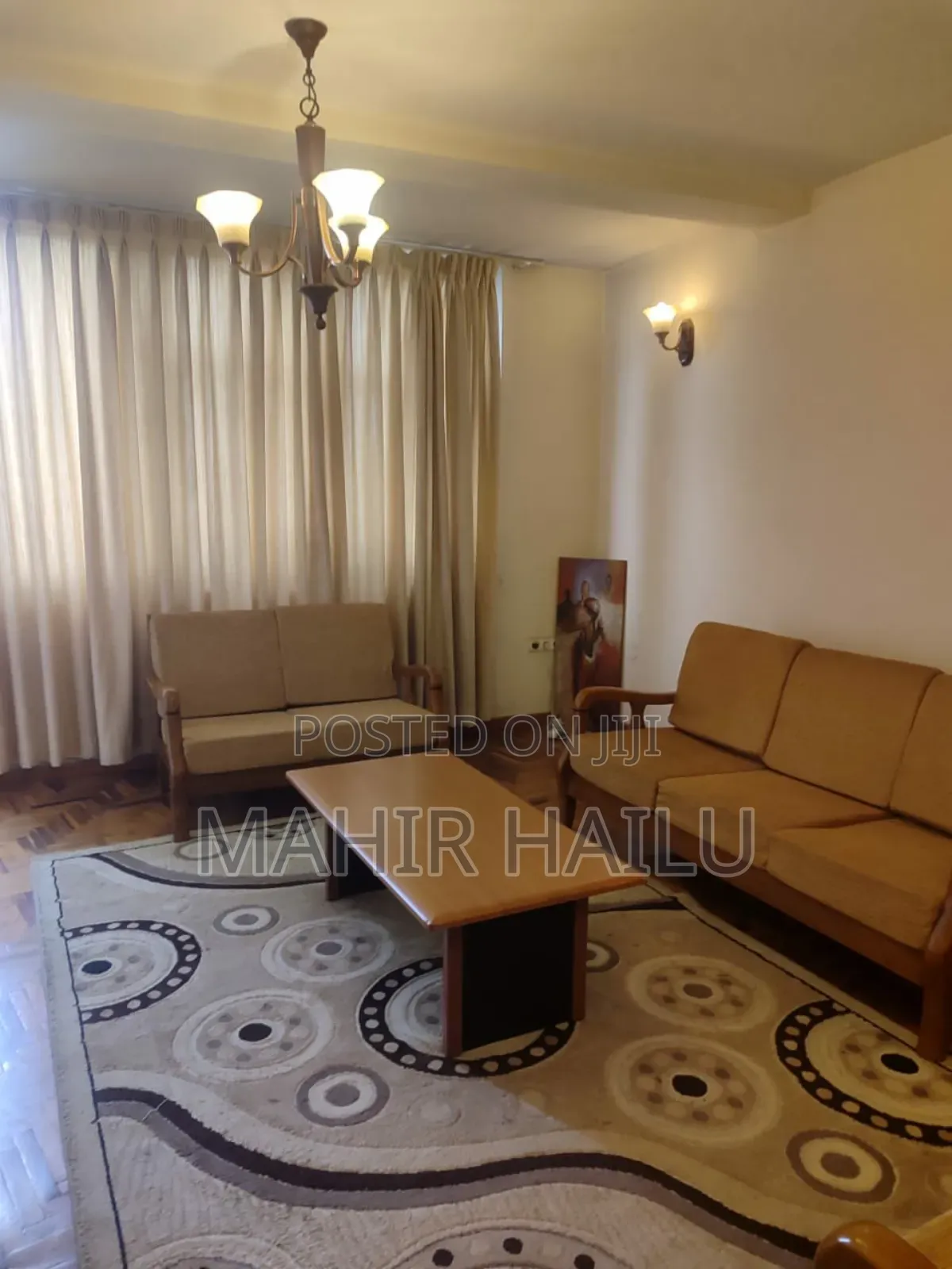 Furnished 1bdrm Apartment in Real, Bole for rent