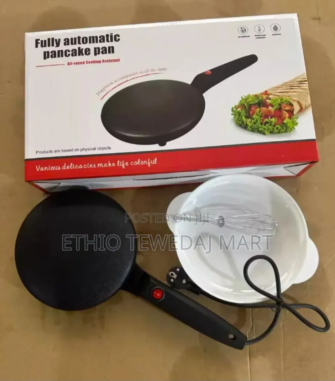 Handheld Electric Crepe and Pancake Maker