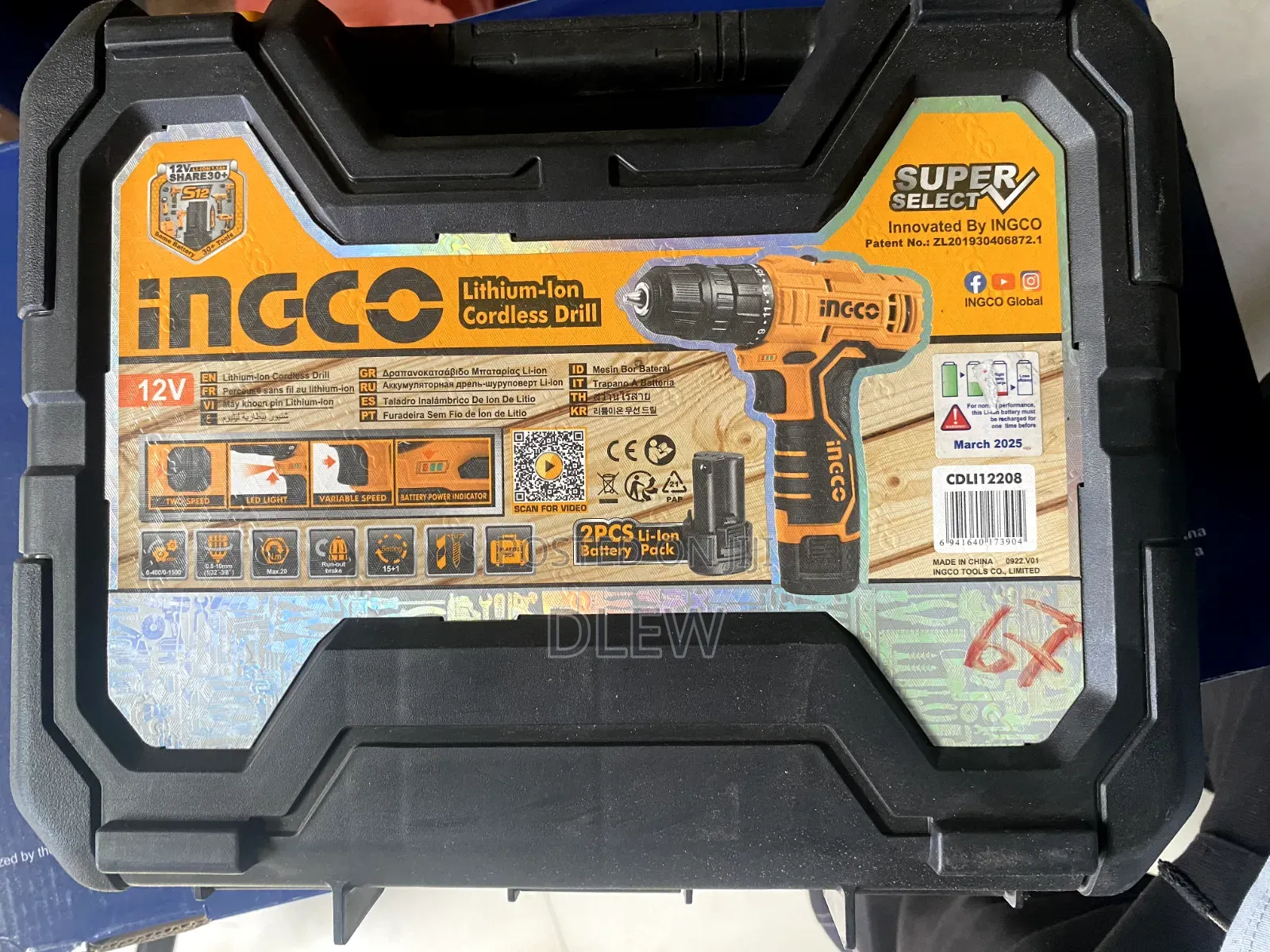 Ingco Charger Drill