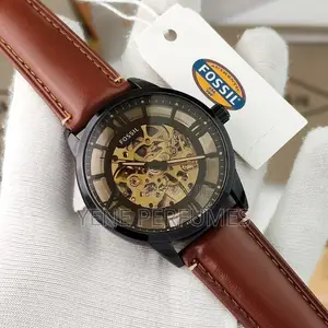 Leather Fossil Watches