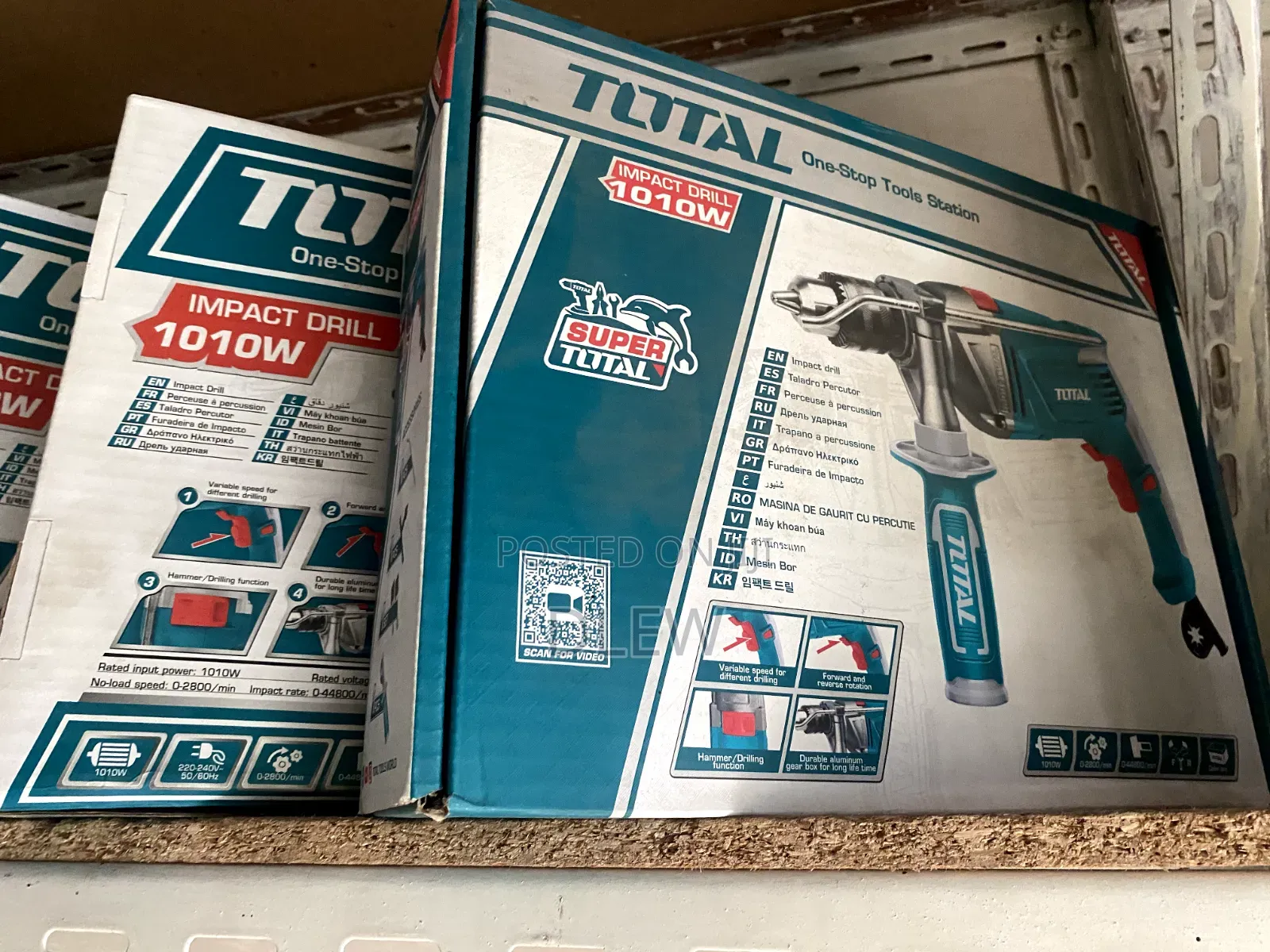 Total 1010 Watt Drill