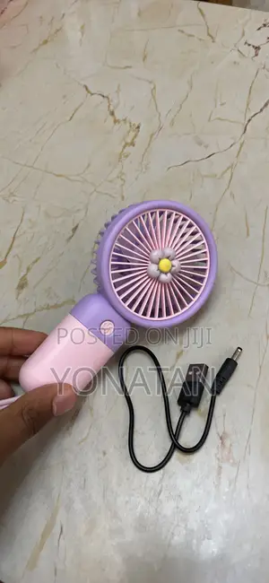 Portable Hand Held Mini Fan Rechargeable Personal Cooling Fan