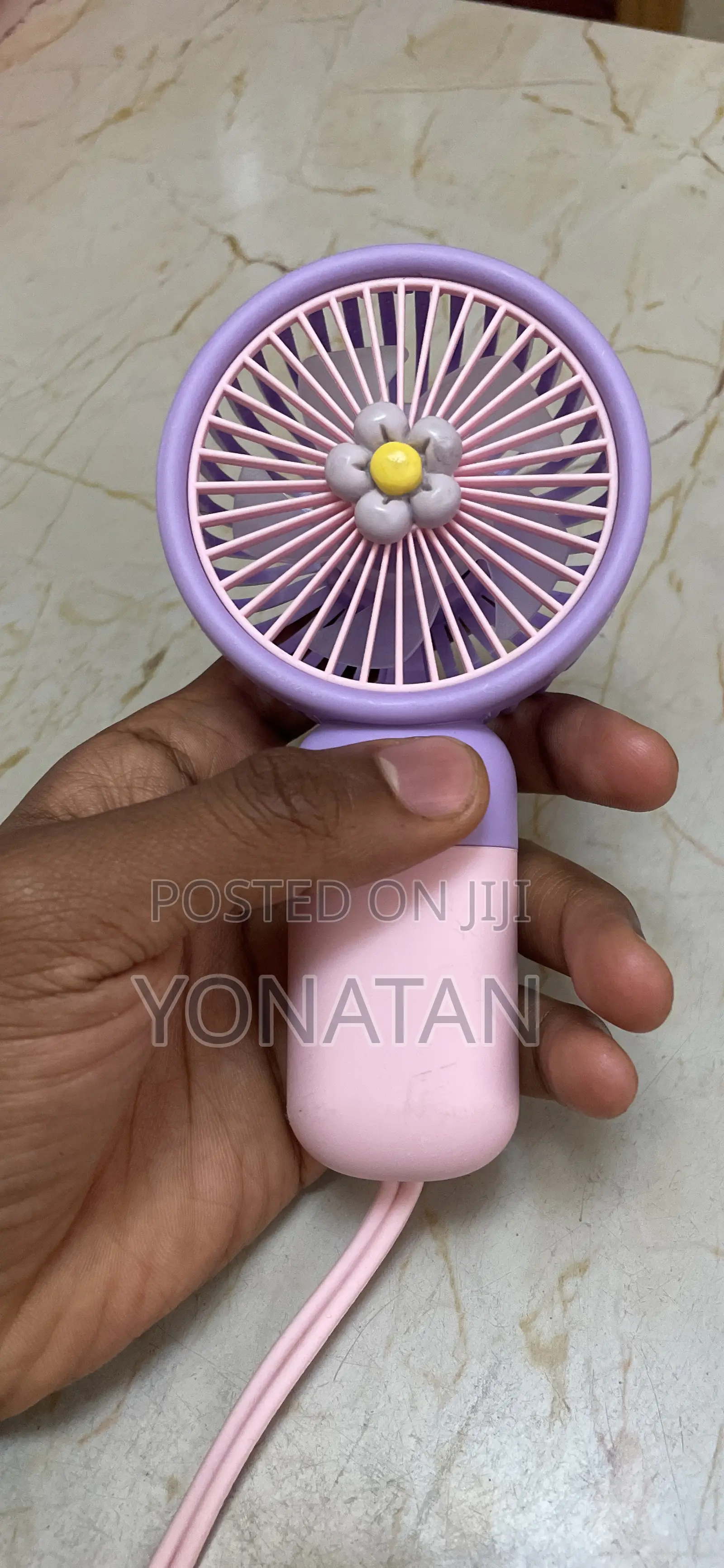 Portable Hand Held Mini Fan Rechargeable Personal Cooling Fan
