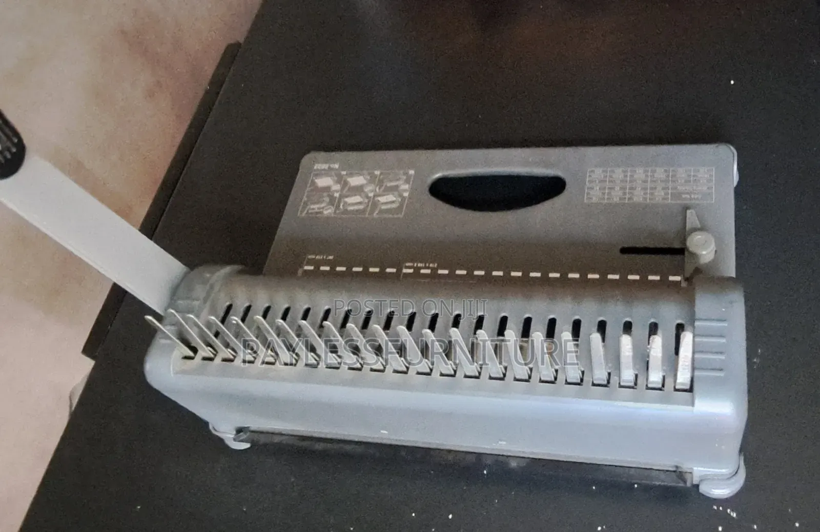 Comb Binding Machine