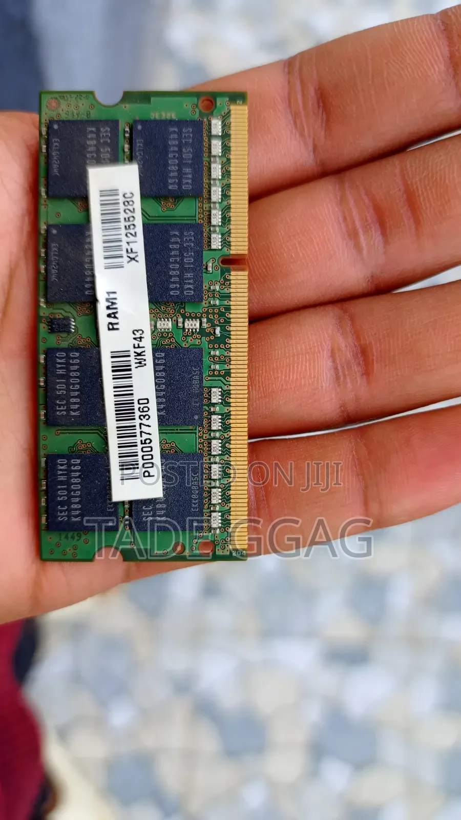 Samsung 8GB DDR3L Laptop RAM –