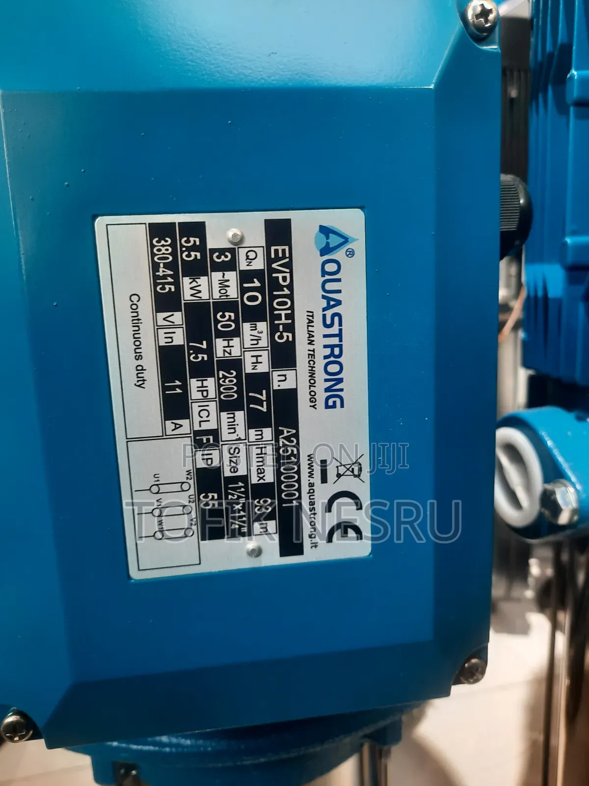 Surface Water Pump Aquastrong Brand Italy
