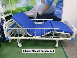 የሆስታል አልጋ=High Quality Dp-A209 Hospital Furniture Two Crank Manual Bed