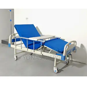 Hospital Bed底坏patients bed焓皮Includes Lockable Caster Wheels for Secure