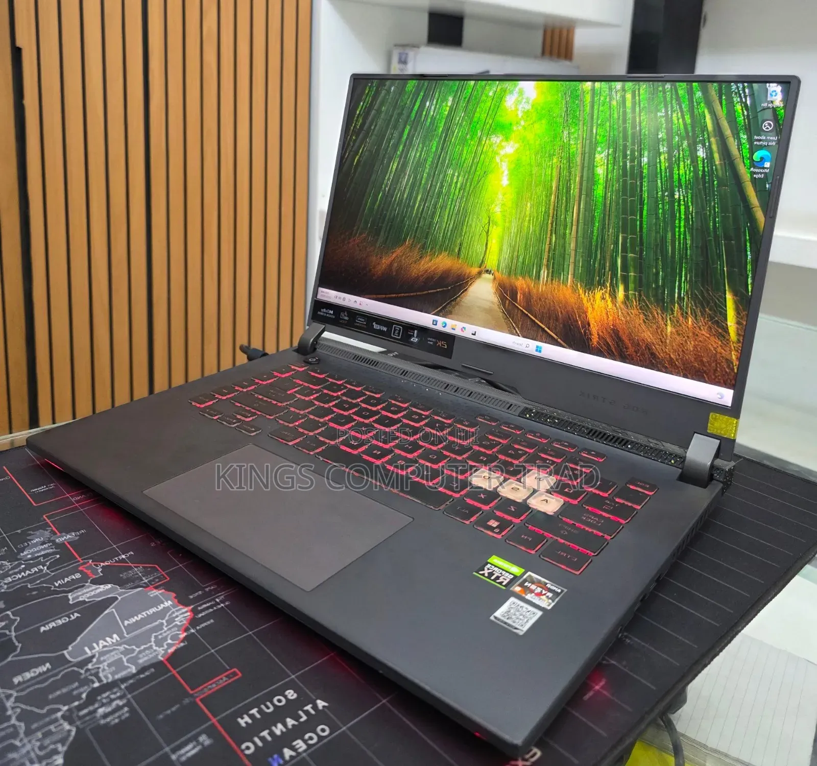 New Laptop Asus ROG Strix G16 G614 16GB AMD Ryzen 7 SSD 512GB