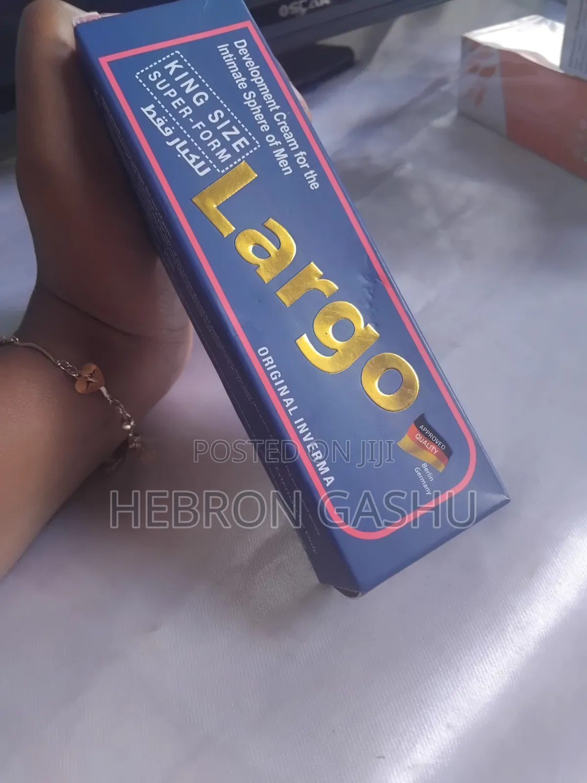 Largo King Size Super Form Cream – የወንዶች ኢንቲማት ክሬም
