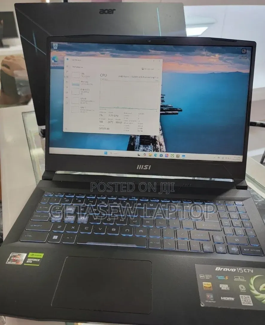 Laptop MSI 16GB AMD Ryzen 5 SSD 512GB