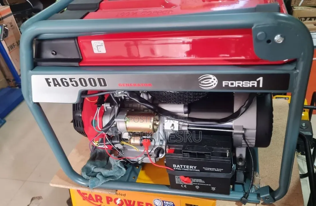 Forsa1 Gassolin Generator Model Fs6500d 24month Waranty