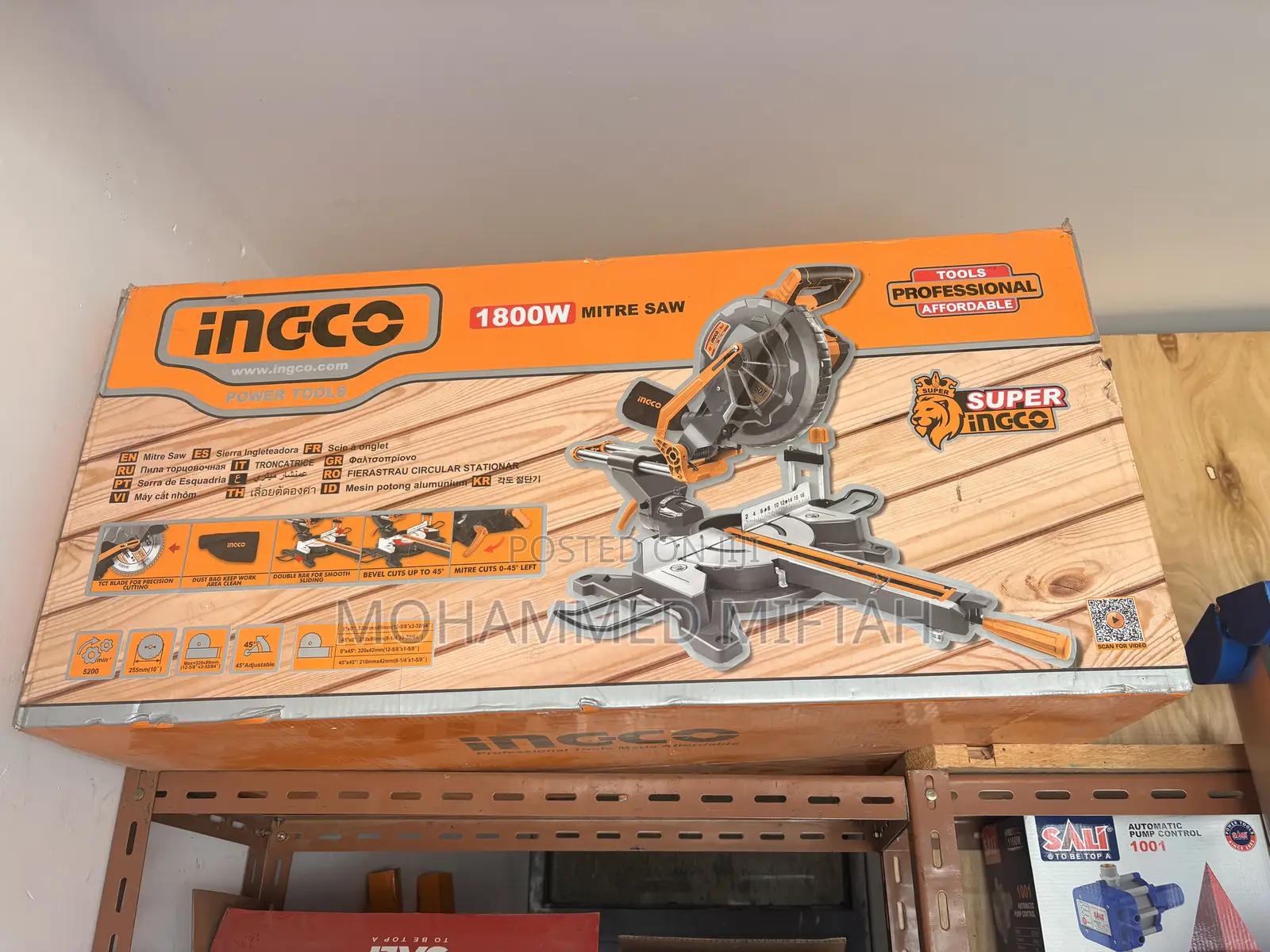 Ingco Miter Saw 1800w