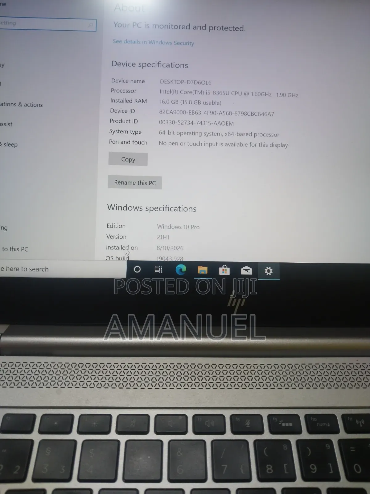 New Laptop HP EliteBook 840 16GB Intel Core i5 SSD 512GB