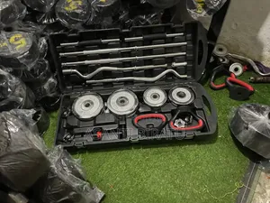 Adjustable Dumbble and Barbell Set