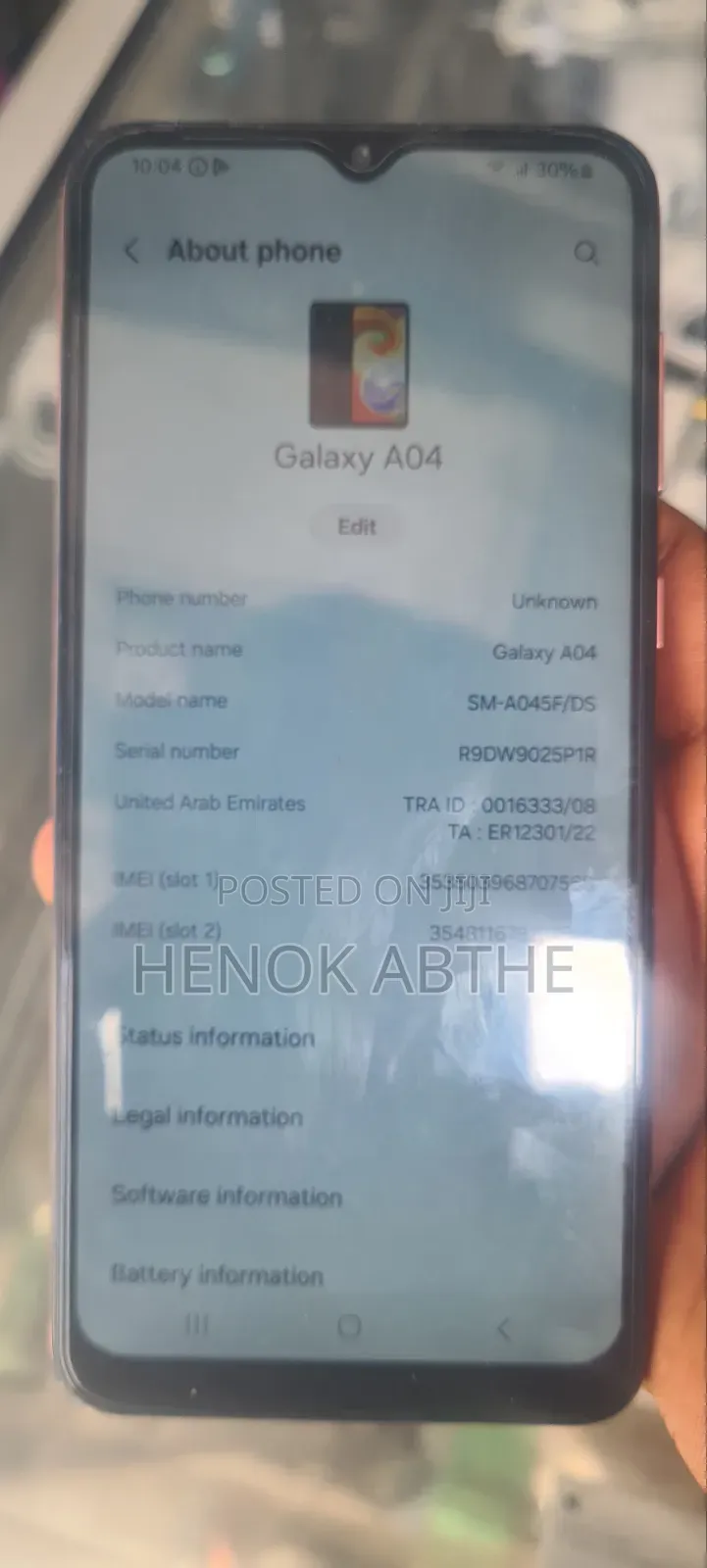 Samsung Galaxy A04 64 GB Pink