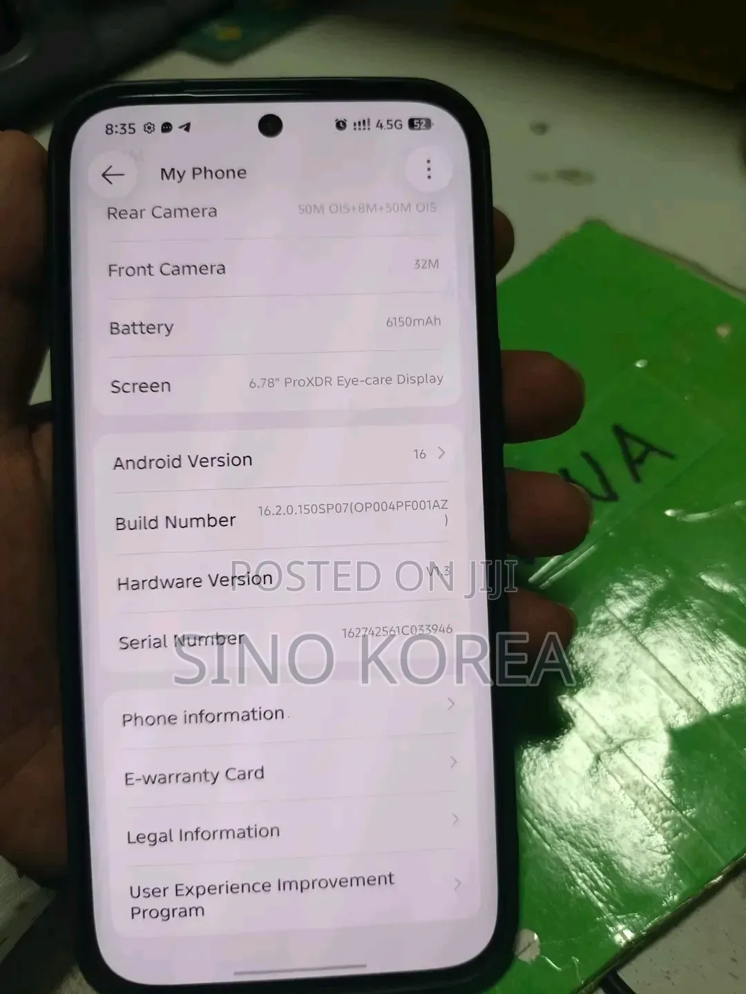 New Tecno Camon 50 Pro 256 GB Black