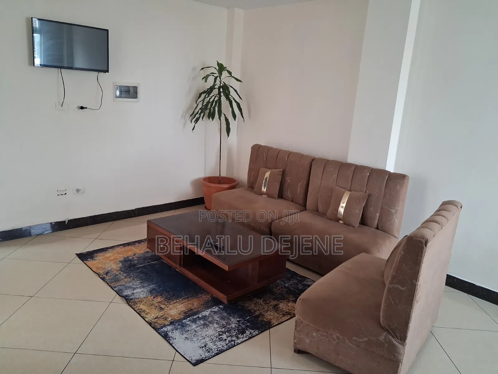 Furnished Studio Apartment in ሊሲ ሰብሪና, Bole for rent