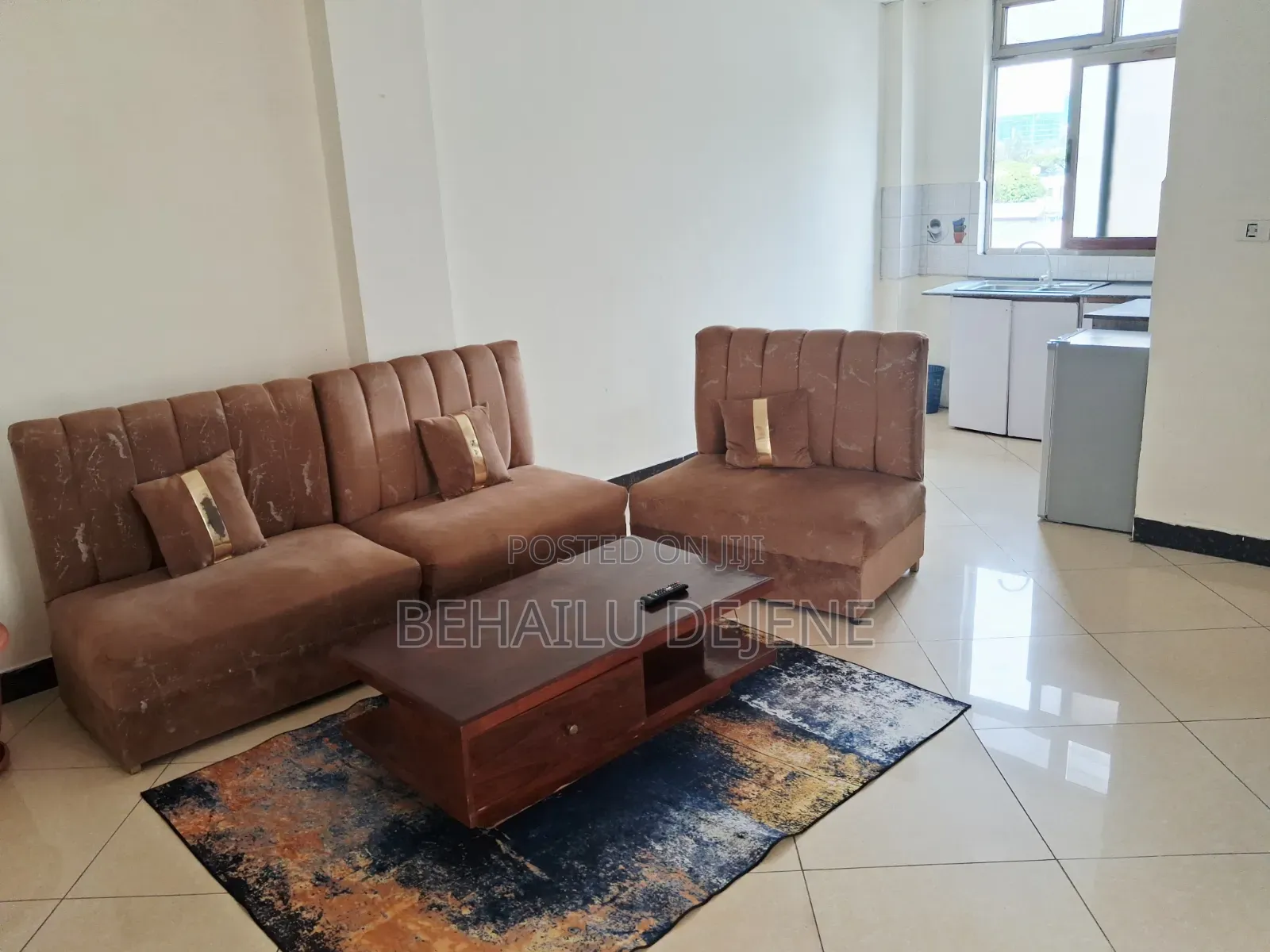 Furnished Studio Apartment in ሊሲ ሰብሪና, Bole for rent