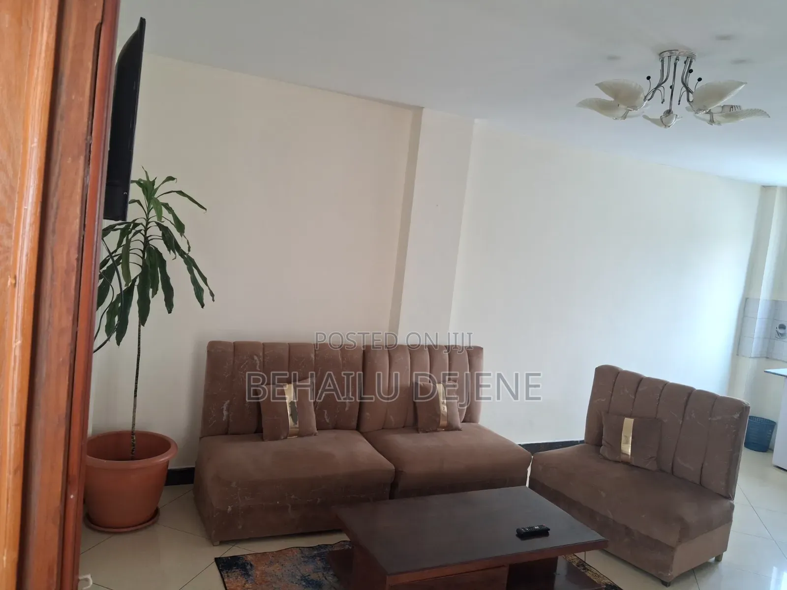 Furnished Studio Apartment in ሊሲ ሰብሪና, Bole for rent