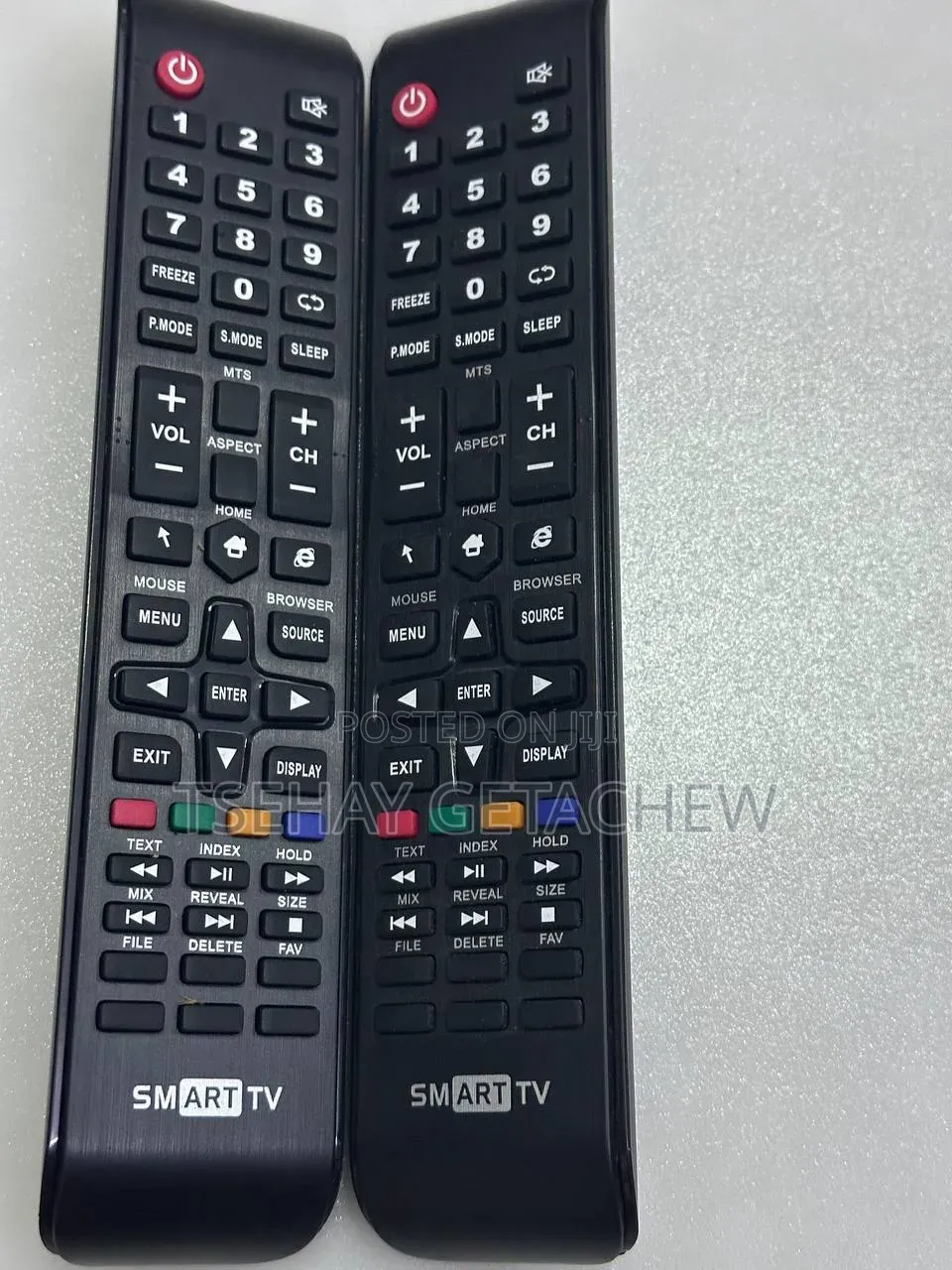All Smart TV Remote/ሁሉንም የሚያዝ ሪሞት
