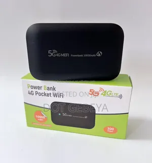 4g/5g Router + 10,000mAh Power Bank