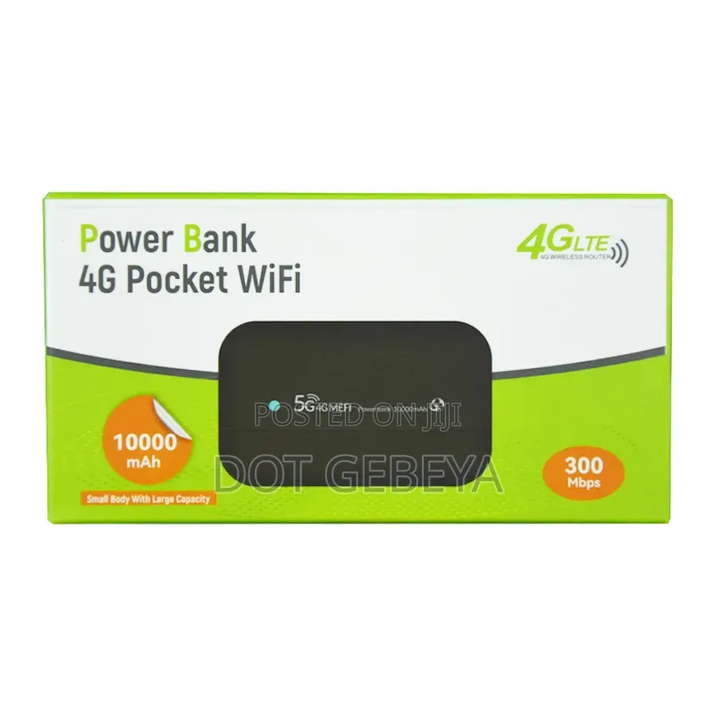 4g/5g Router + 10,000mAh Power Bank