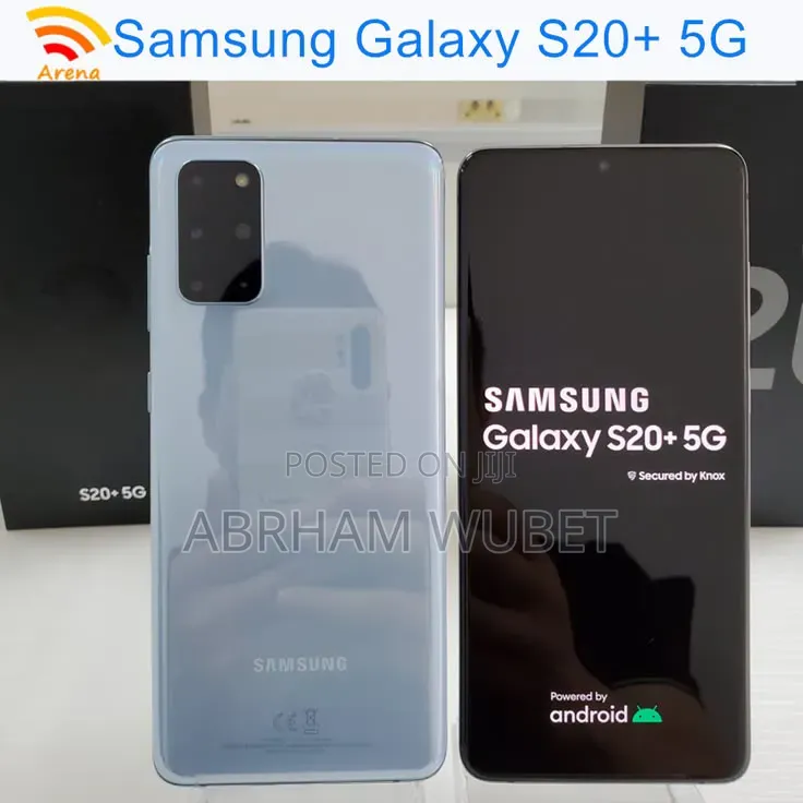 New Samsung Galaxy S20+ 5G 256 GB Black