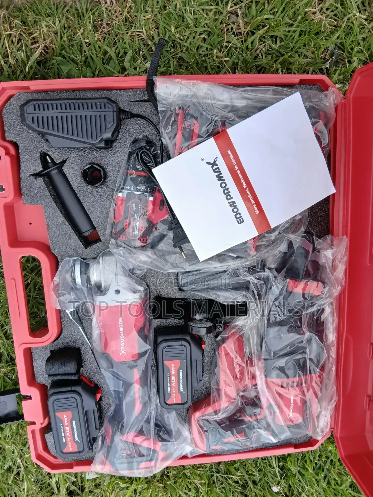 Edon Promax 4-in-1 Cordless Power Tool Combo Kit