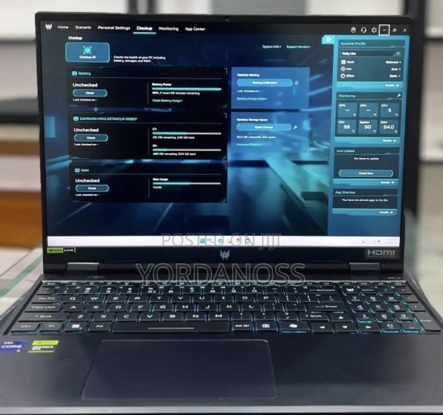New Laptop Acer Predator Helios Neo 16 16GB Intel Core i9 SSD 1T